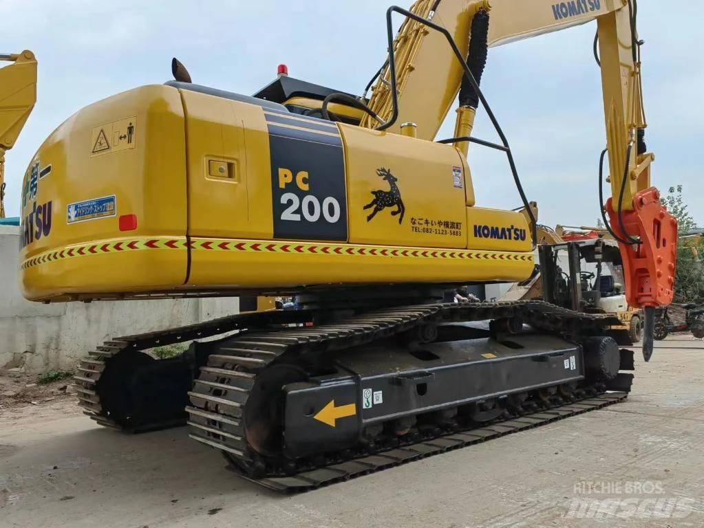 Komatsu PC 200-7L Rupsgraafmachines