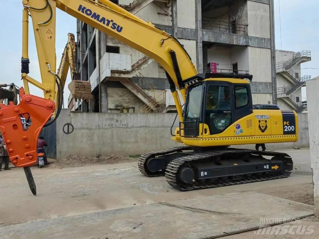 Komatsu PC 200-7L Rupsgraafmachines