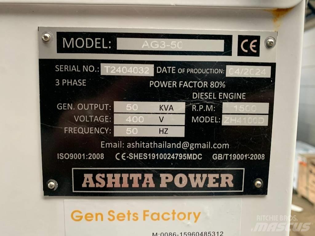 Ashita AG3-50 Diesel generatoren