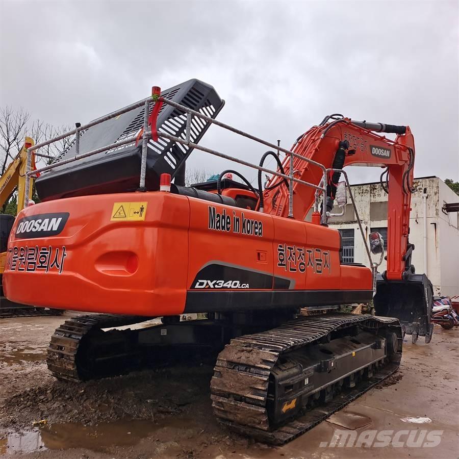 Doosan DX 340 LC Rupsgraafmachines