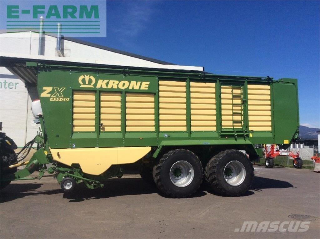Krone zx 430 gd Graantransportwagen