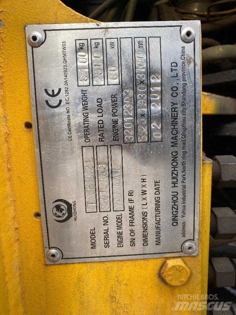 Yanmar Tag 928 Knik- en schrankladers