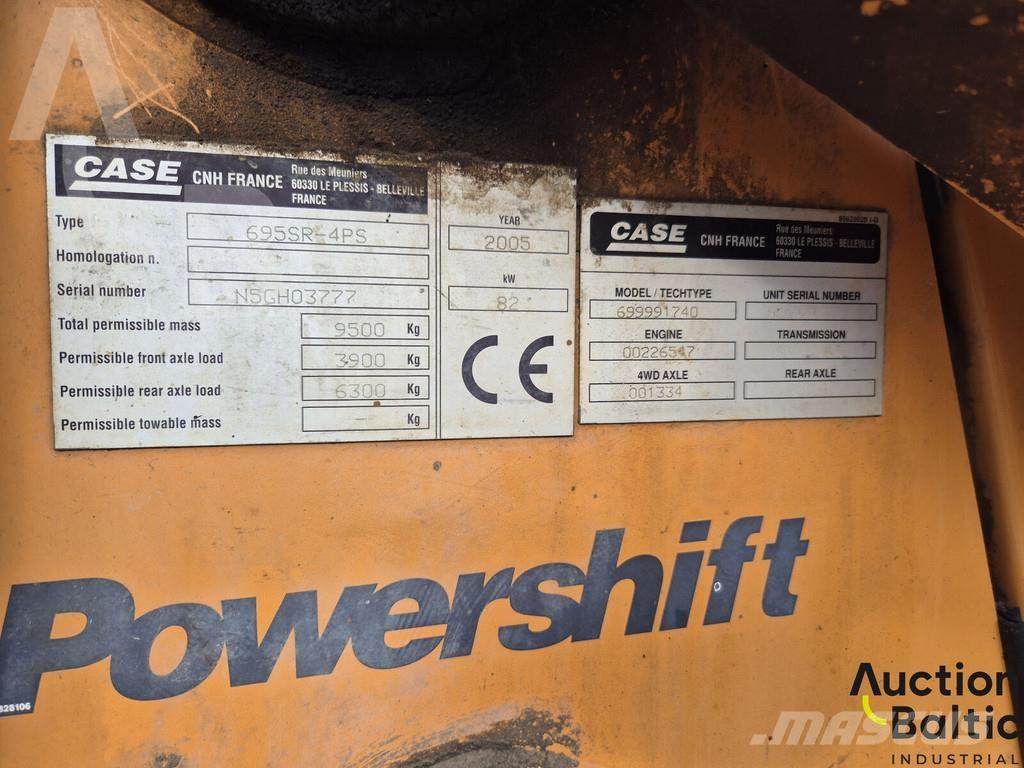 CASE 695 SR-4 PS Graaf-laadcombinaties