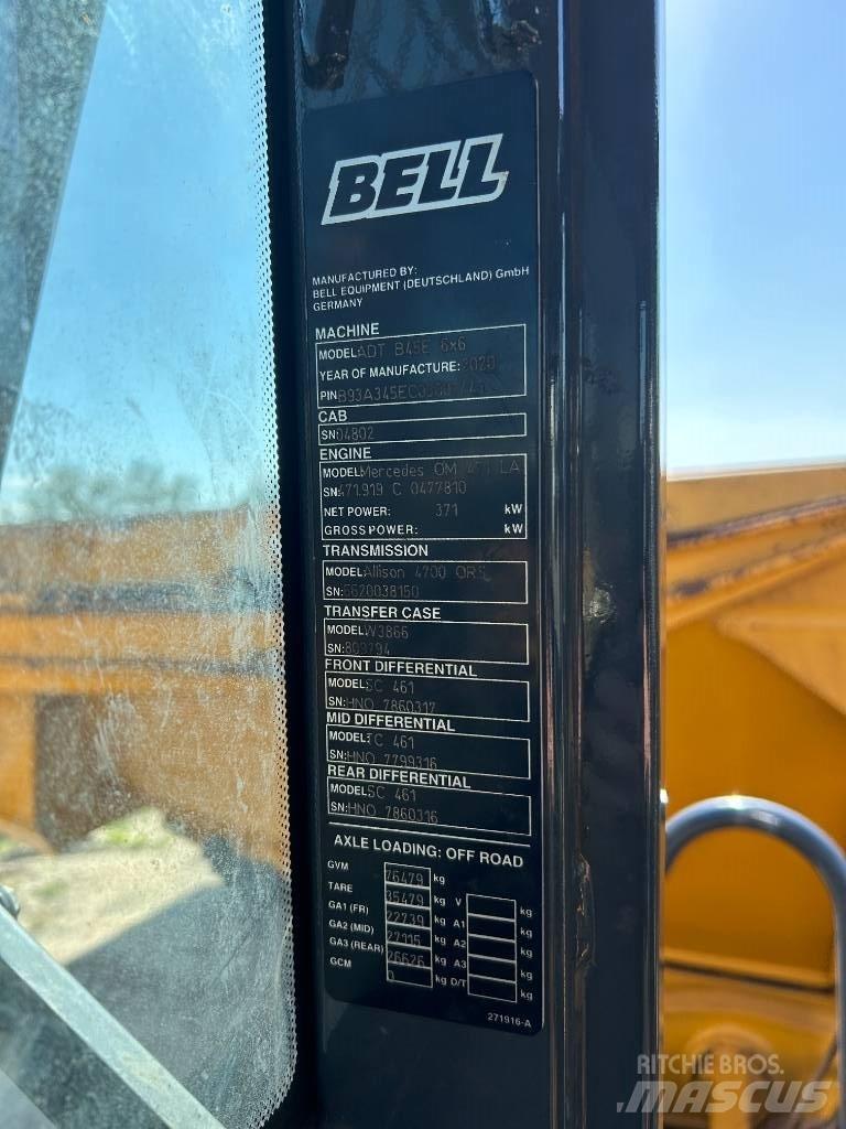 Bell B45E Knik dumptrucks