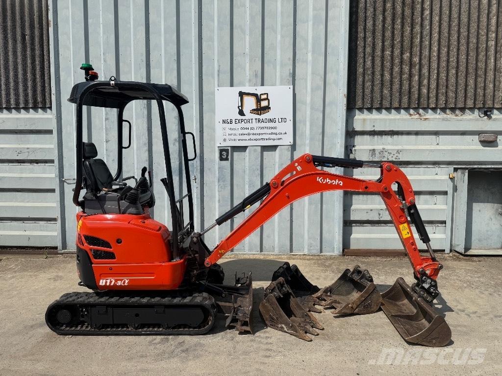 Kubota U 17 Minigraafmachines < 7t