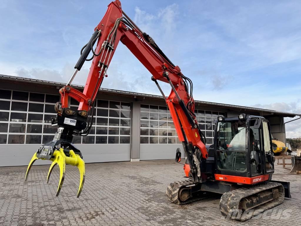 Kubota KX 080-4 Midigraafmachines 7t - 12t