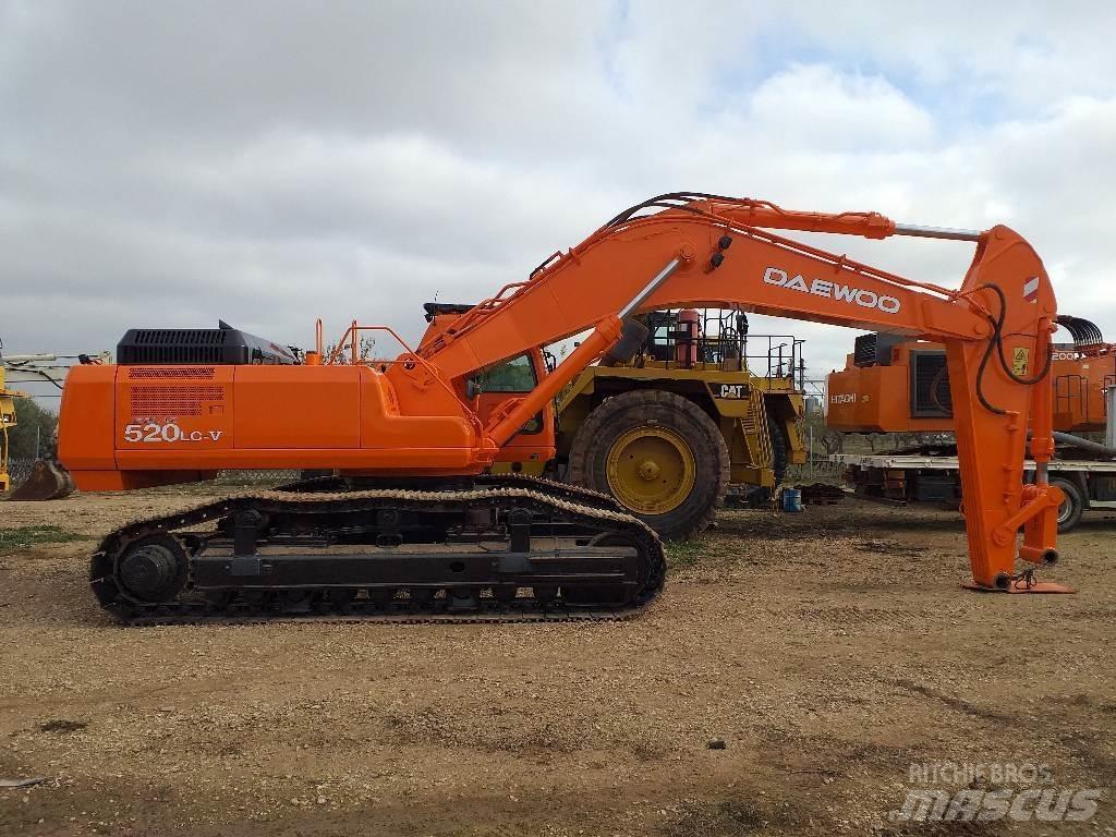 Daewoo 520 LC Rupsgraafmachines