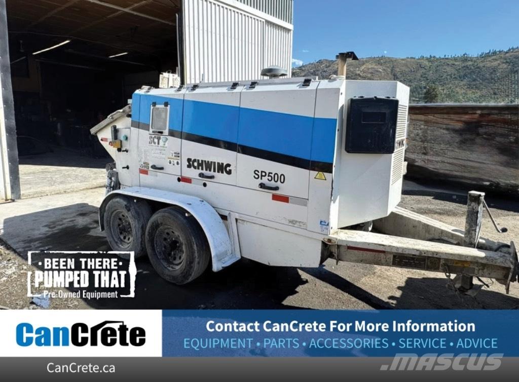 Schwing SP500 (#1049) Betonpomptrucks