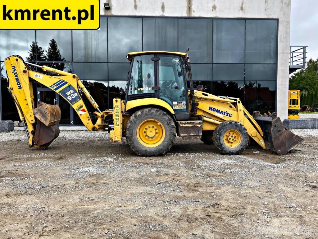Komatsu WB 93 Graaf-laadcombinaties