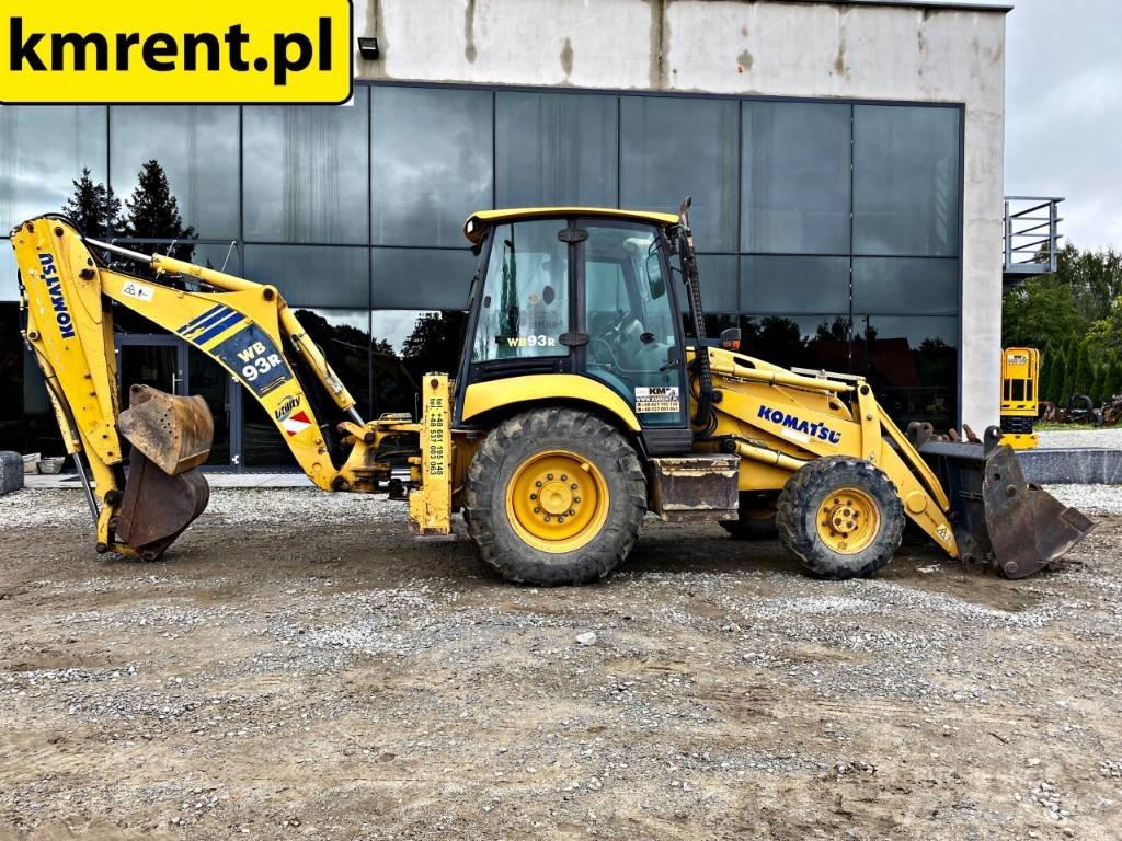 Komatsu WB 93 Graaf-laadcombinaties