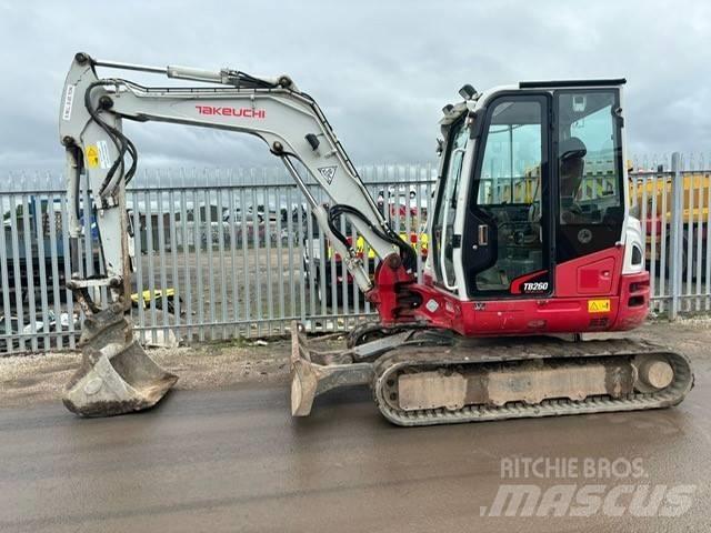 Takeuchi TB260 Minigraafmachines < 7t