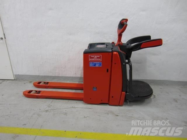 Linde T20AP Meerij pallettruck met platform