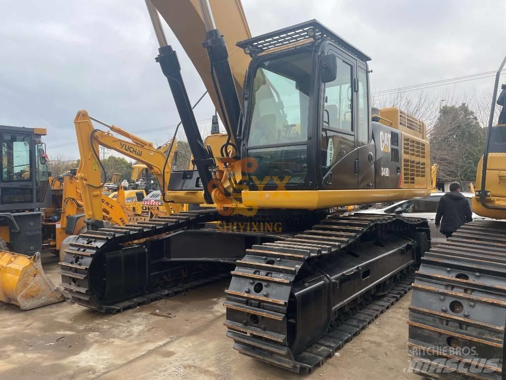 CAT 349 D2 Rupsgraafmachines