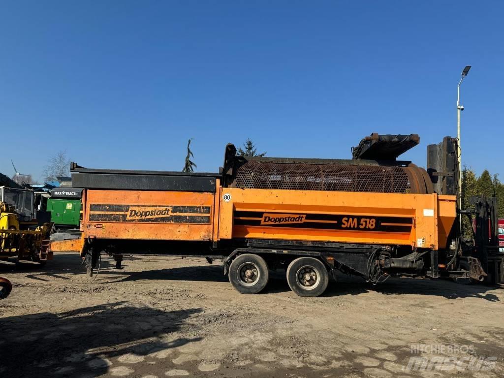 Doppstadt SM 518 Mobiele zeefinstallaties