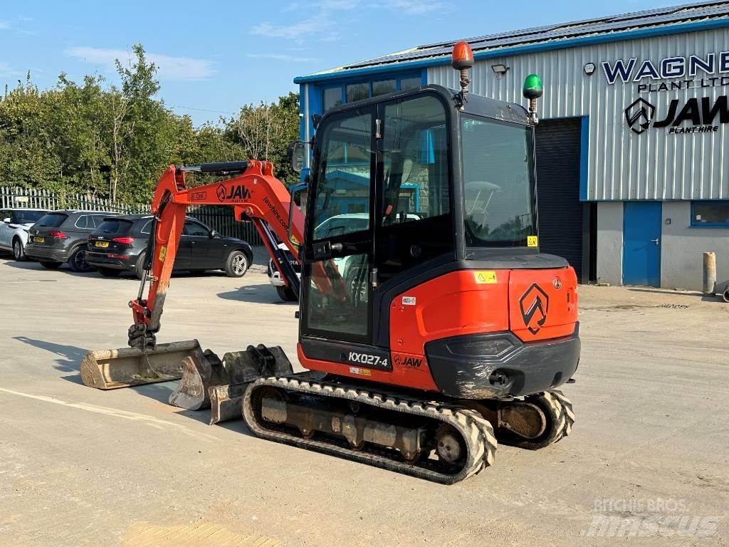 Kubota KX027-4 Minigraafmachines < 7t