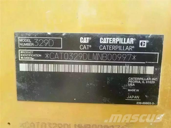 CAT 329 D Rupsgraafmachines