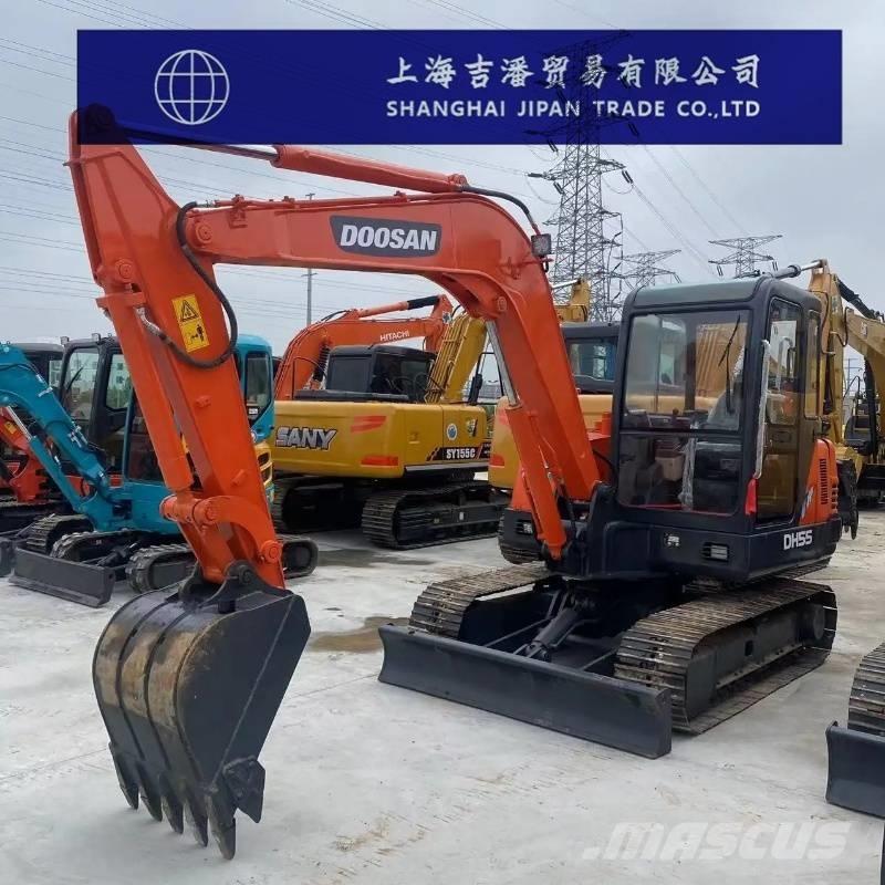 Doosan DH 55 Rupsgraafmachines
