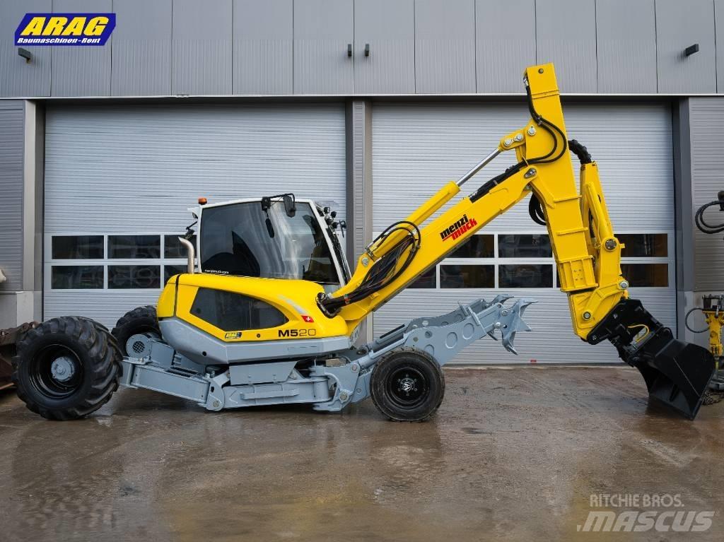Menzi Muck M520 Wielgraafmachines