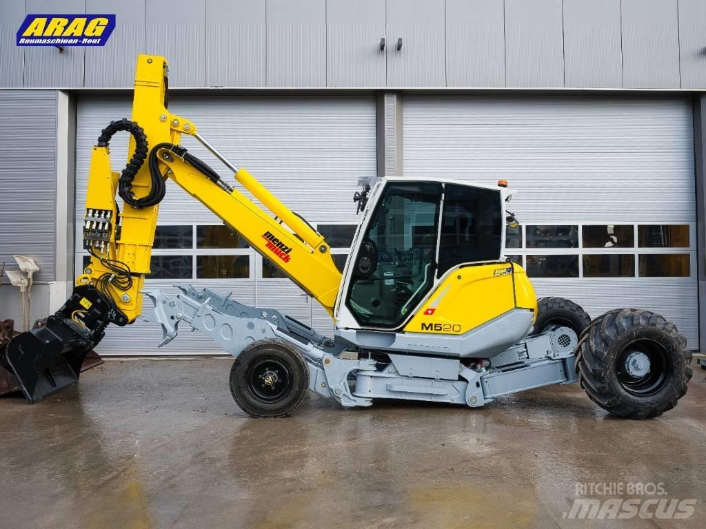 Menzi Muck M520 Wielgraafmachines