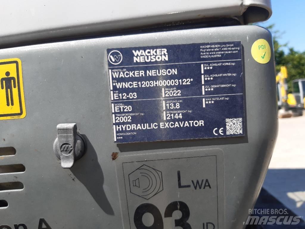 Wacker Neuson ET20 Rupsgraafmachines