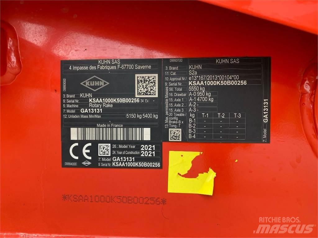 Kuhn GA13131 Zwadmaaiers