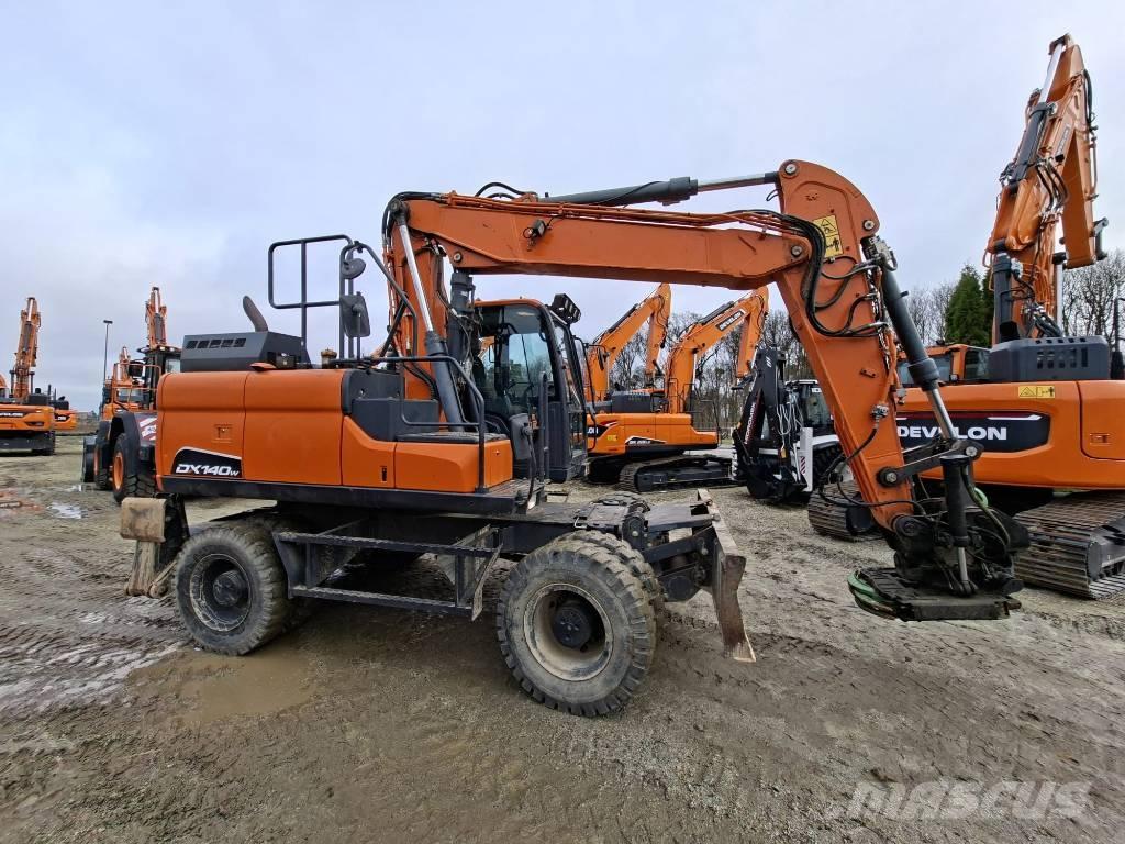 Doosan DX140W-5 Wielgraafmachines