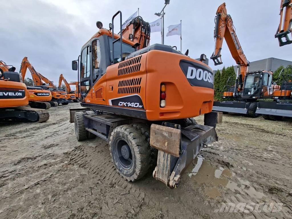 Doosan DX140W-5 Wielgraafmachines