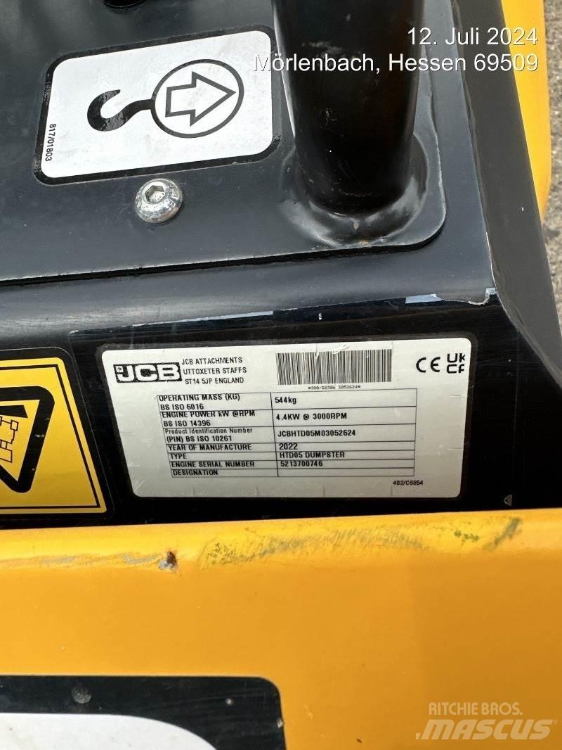 JCB HTD5 Mini Dumpers