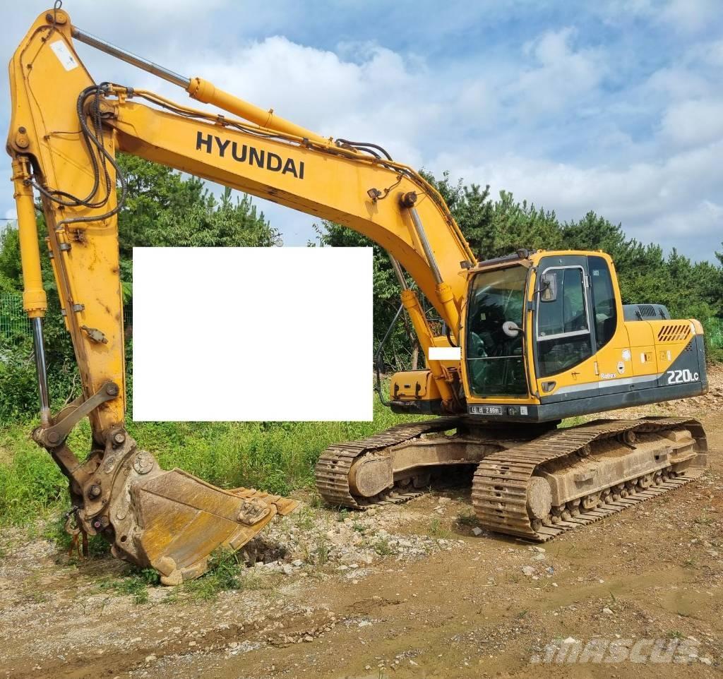 Hyundai Robex 220 LC Rupsgraafmachines