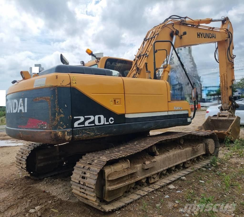 Hyundai Robex 220 LC Rupsgraafmachines