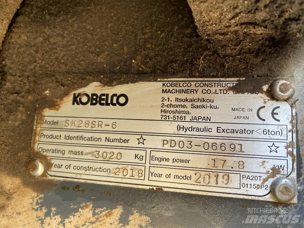 Kobelco SK 28 Minigraafmachines < 7t