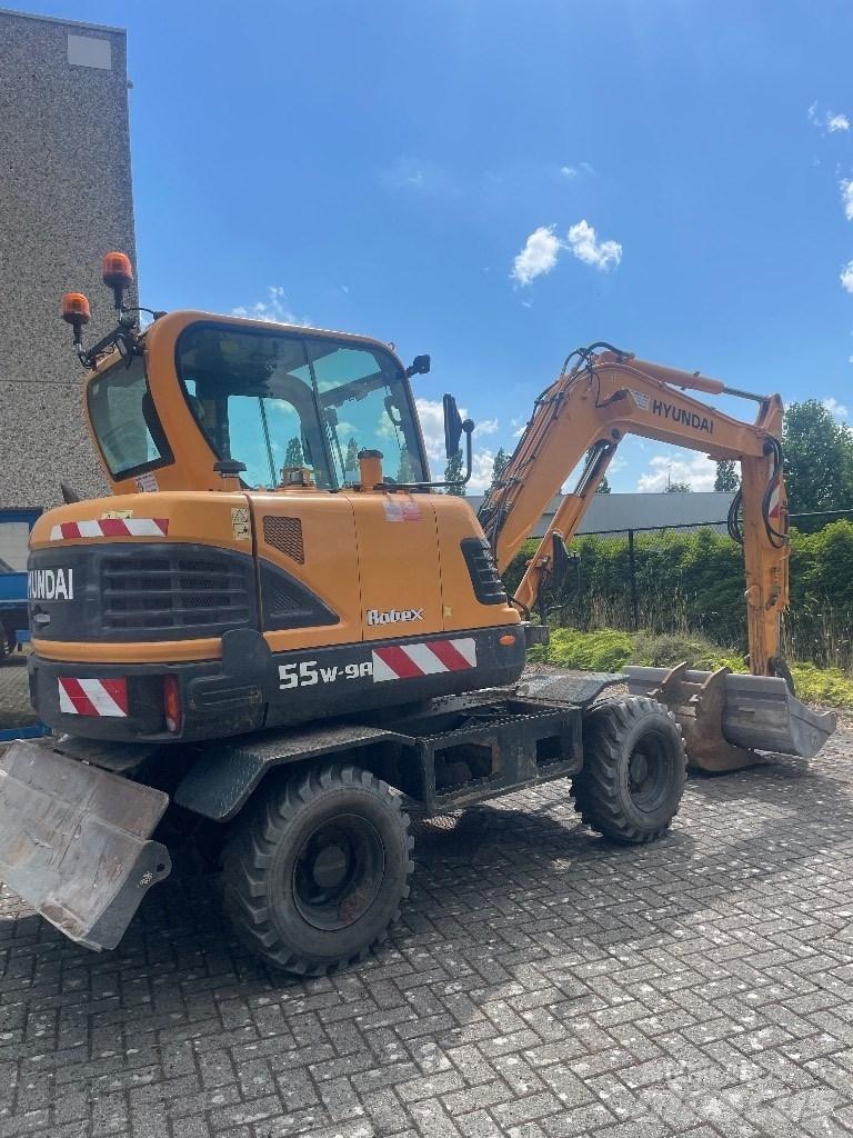 Hyundai 55w9a Wielgraafmachines