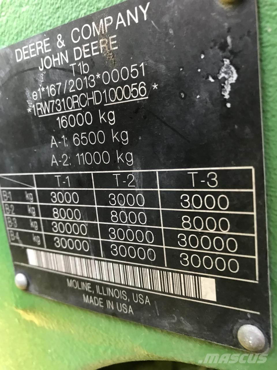 John Deere 7310R Tractoren