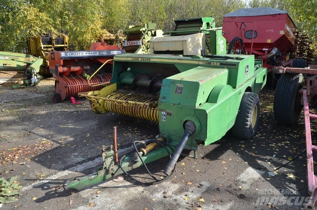 John Deere 468 Vierkante balenpers