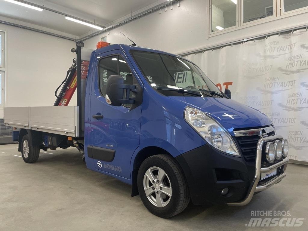 Opel Movano Bestelwagens met open laadbak