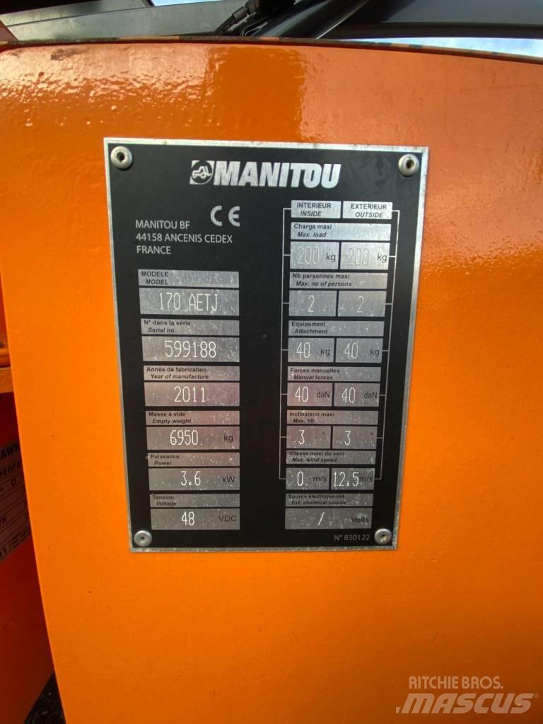Manitou 170AETJ-L Knikarmhoogwerkers