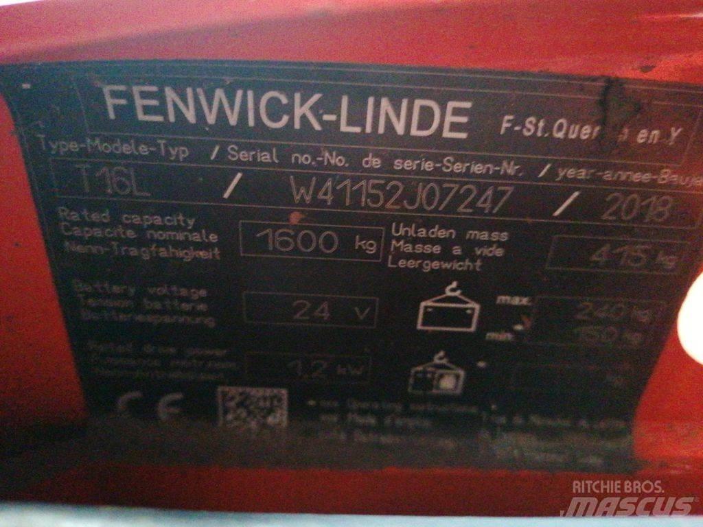 Linde T16L Electro-pallettrucks