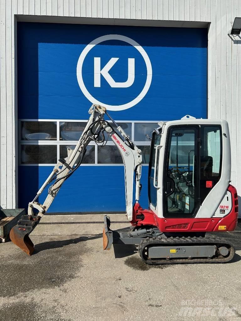 Takeuchi TB 216 Minigraafmachines < 7t