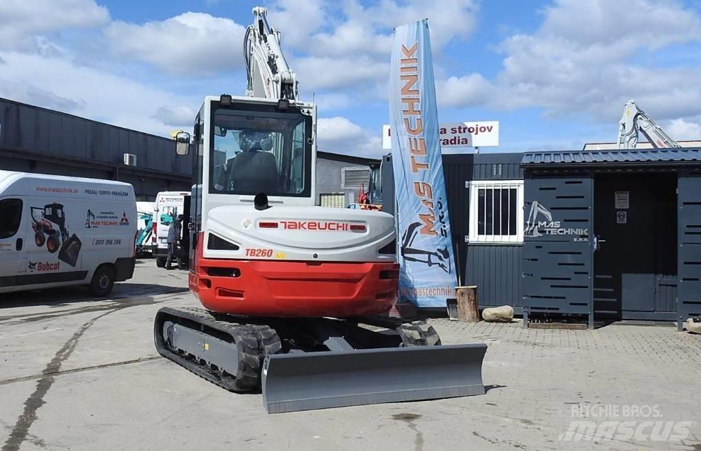 Takeuchi TB 260 Minigraafmachines < 7t