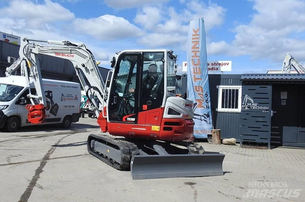 Takeuchi TB 260 Minigraafmachines < 7t