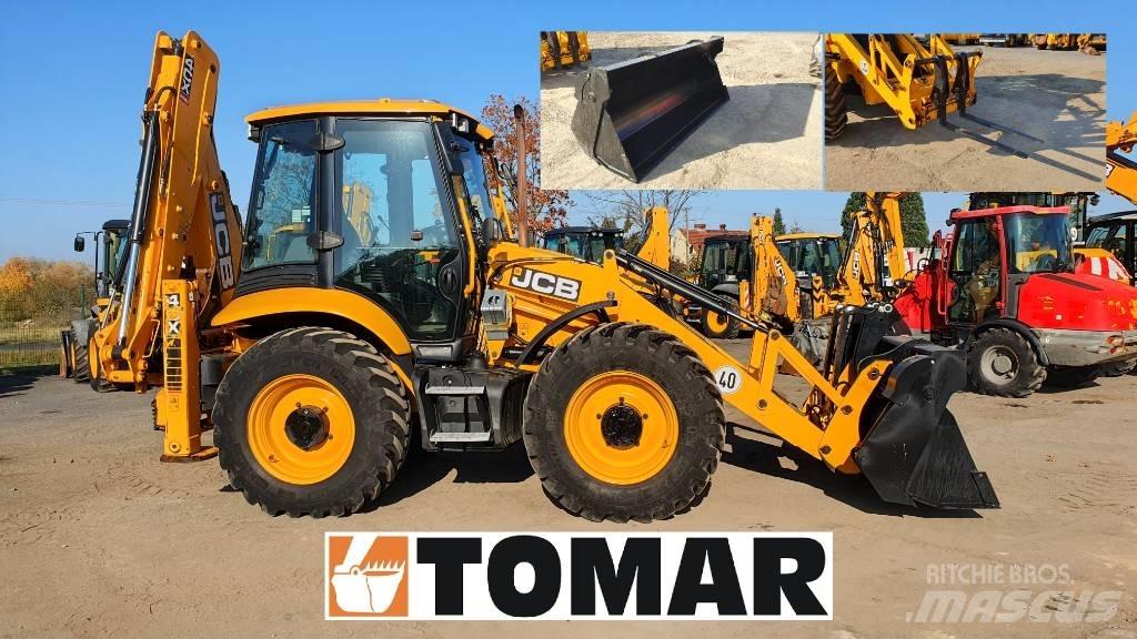 JCB 4 CX Graaf-laadcombinaties