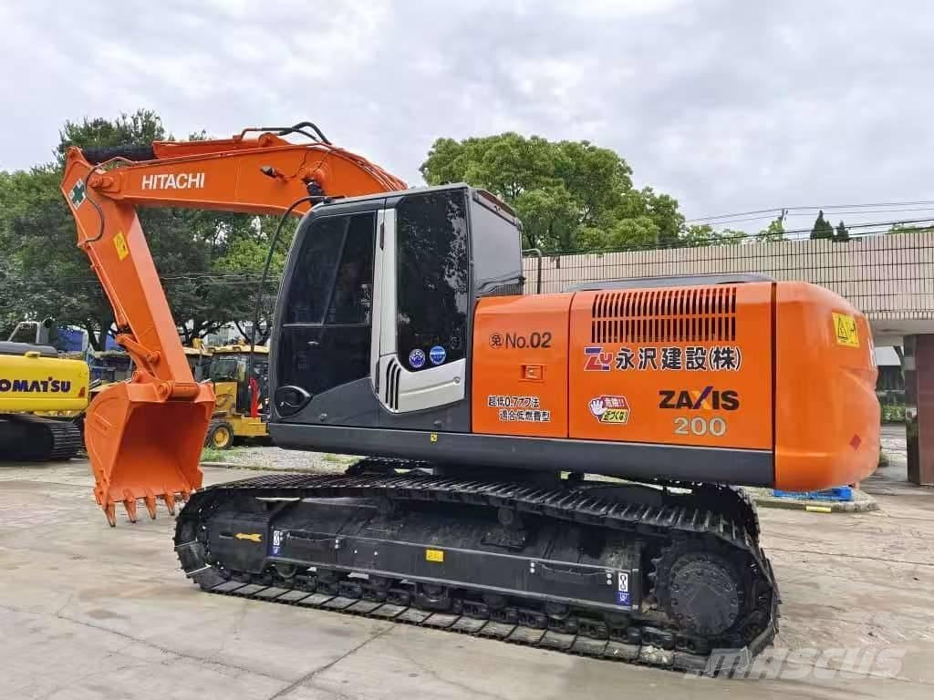 Hitachi ZX 200 Rupsgraafmachines