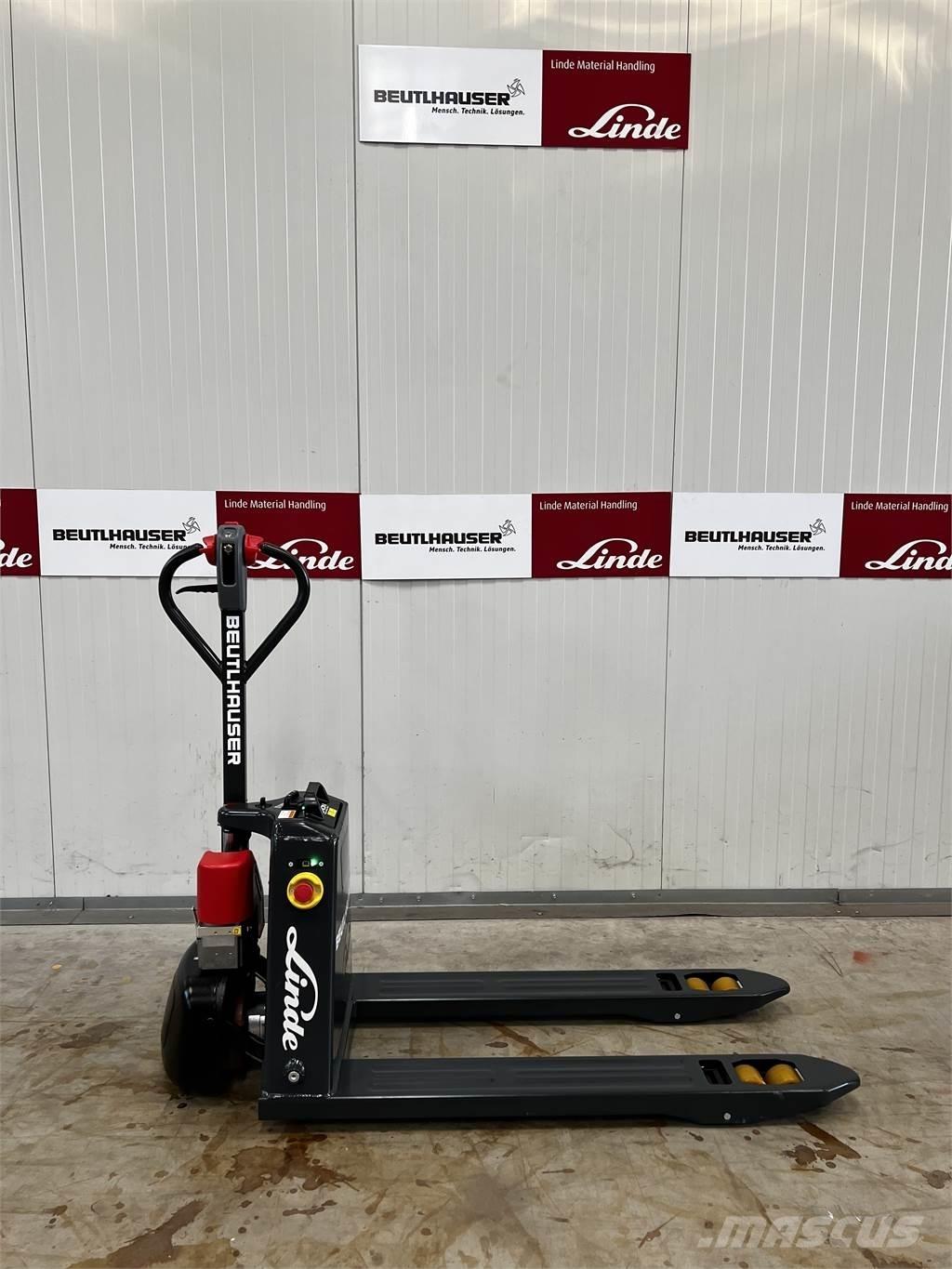 Linde MT15C Stapelaar meeloop