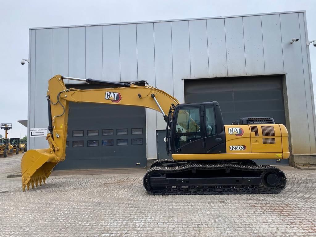 CAT 323D3 Rupsgraafmachines