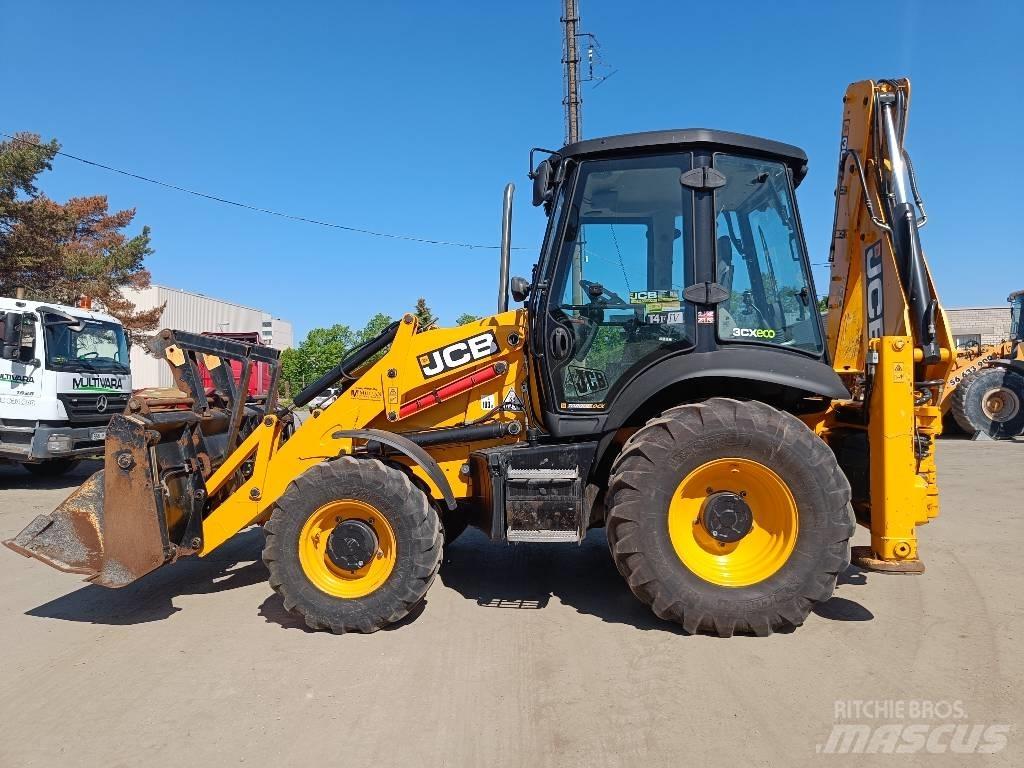 JCB 3 CX ECO Graaf-laadcombinaties