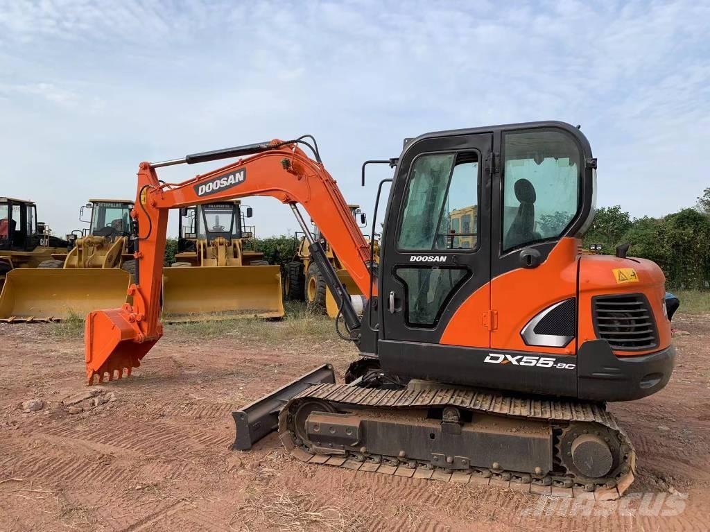 Doosan DX 55 Minigraafmachines < 7t