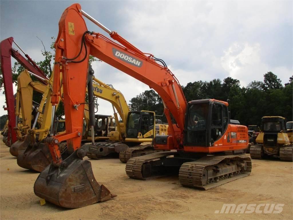 Doosan dx225 Rupsgraafmachines
