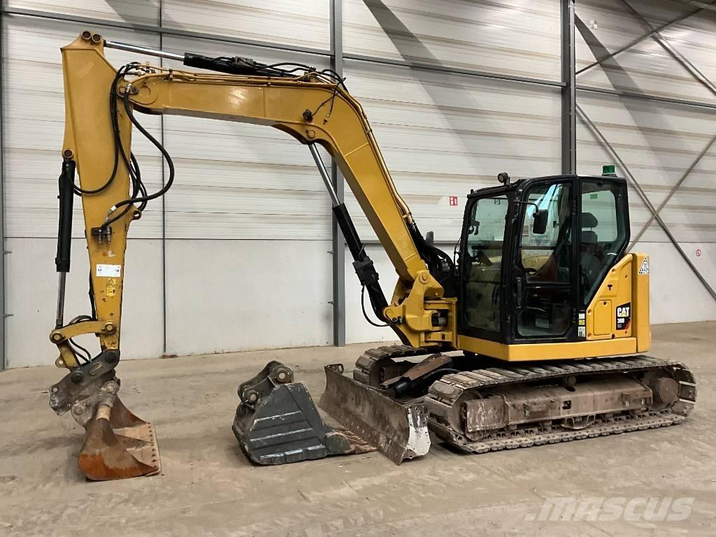 CAT 308 CR Midigraafmachines 7t - 12t