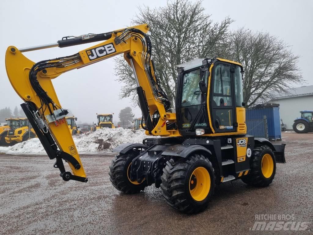 JCB Hydradig 110W Wielgraafmachines
