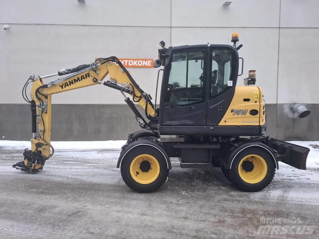 Yanmar B 75 W Wielgraafmachines